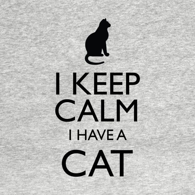 I Keep Calm I Have A Cat by KeepCalmWorld